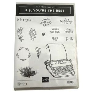 🍒 Stampin’ Up! 🍒 « P.S. You’re the Best » Stamp Set